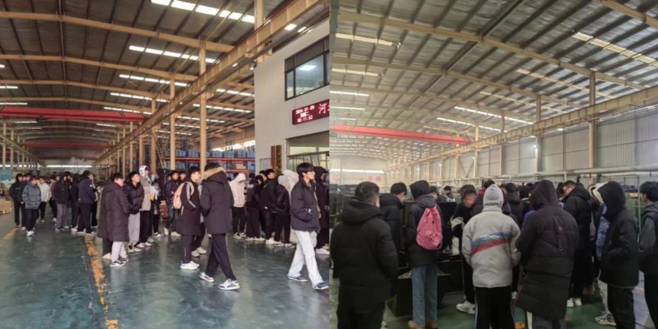 邯鄲職業(yè)技術學院學生到永年觀摩實習